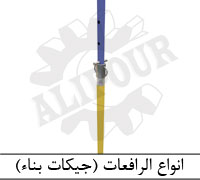 انواع الرافعات (جيكات بناء)