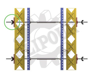 سکوی بتن ریزی ، دیوار برشی ، مجتمع صنعتی علیپور