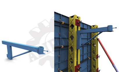 سکوی بتن ریزی ، دیوار برشی ، مجتمع صنعتی علیپور