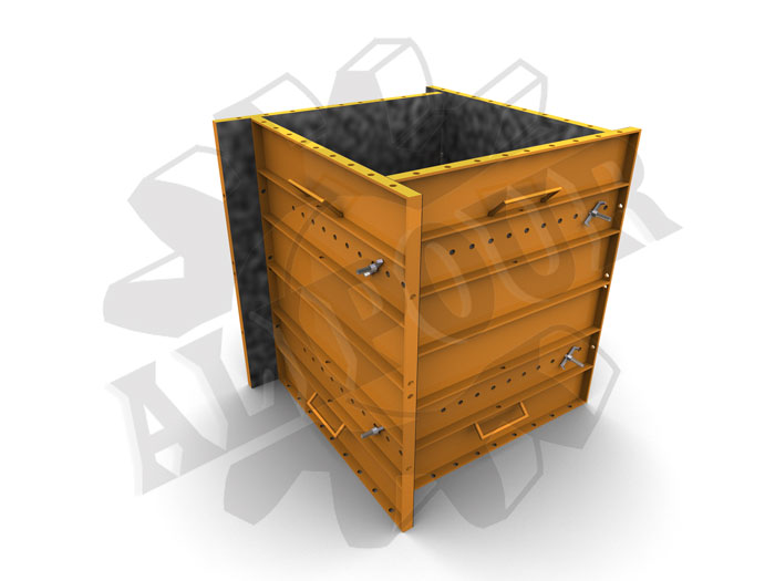 قالب چهارگوش کشویی ، قالب ، مجتمع صنعتی علیپور