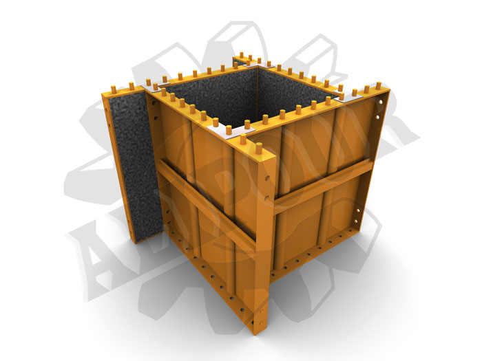 قالب چهارگوش کشویی ، قالب ، مجتمع صنعتی علیپور