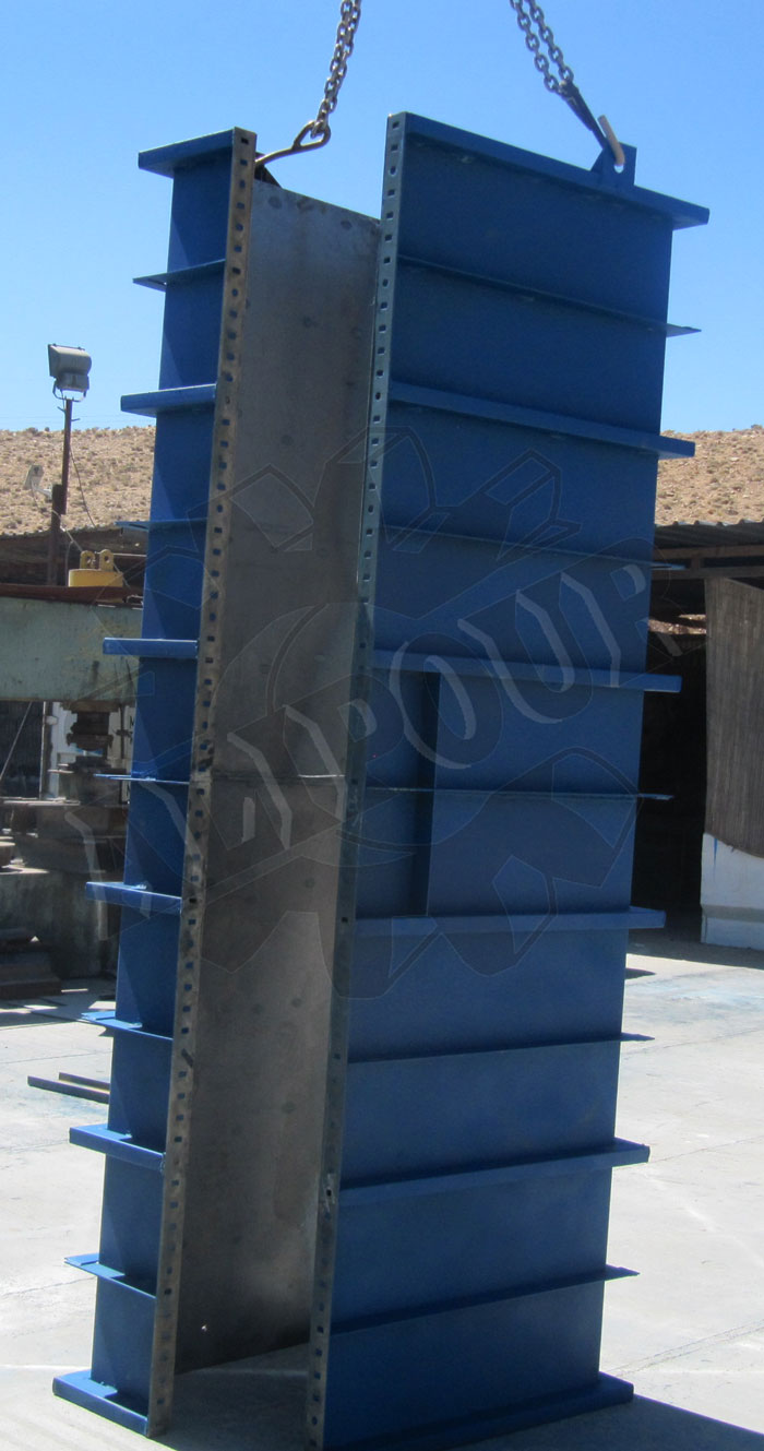 قالب ستون ، مجتمع صنعتی علیپور ، قالب ستون چهارگوش معمولي ، قالب ستون گرد