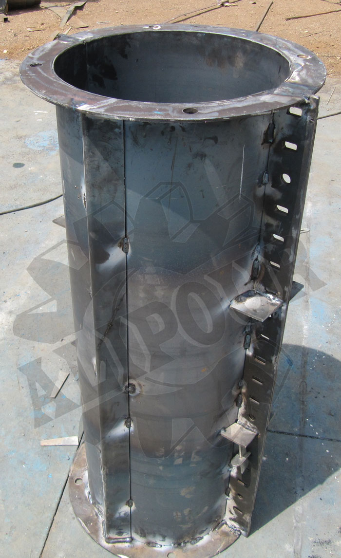 قالب ستون ، مجتمع صنعتی علیپور ، قالب ستون چهارگوش معمولي ، قالب ستون گرد