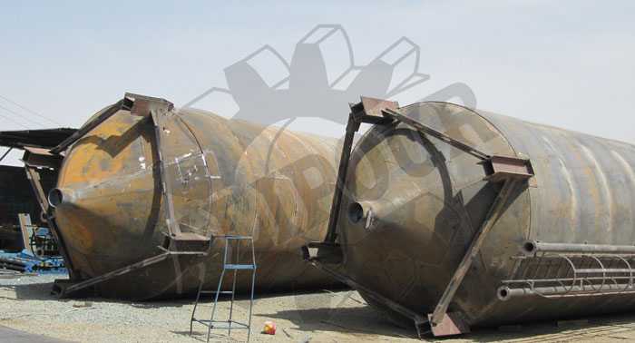 سیلوی سیمان ، سیلو ، مخزن ، مخزن هوایی ، مخزن زمینی ، مجتمع صنعتی علیپور