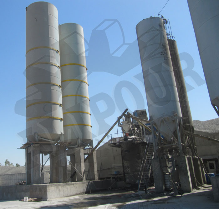 سیلوی سیمان ، سیلو ، مخزن ، مخزن هوایی ، مخزن زمینی ، مجتمع صنعتی علیپور