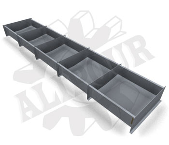 قالب جدول ، مجتمع صنعتی علیپور