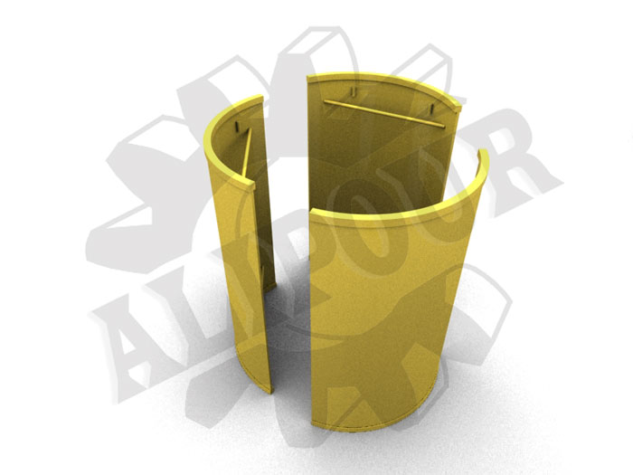 قالب لوله ، قالب لوله بتنی ، لوله بتنی ، مجتمع صنعتی علیپور