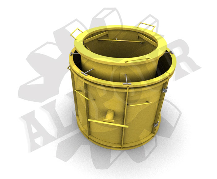 قالب لوله ، قالب لوله بتنی ، لوله بتنی ، مجتمع صنعتی علیپور