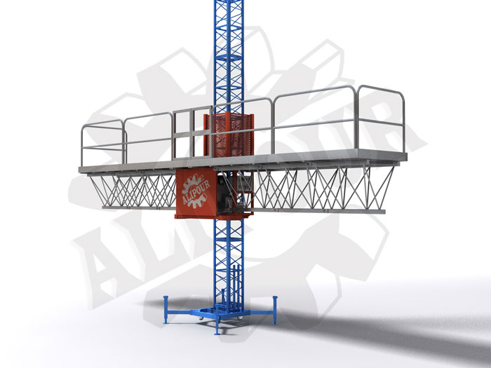 داربست مکانیزه ، جک سقفی ، داربست متحرک ، داربست ، سرجک ، جک ، مجتمع صنعتی علیپور