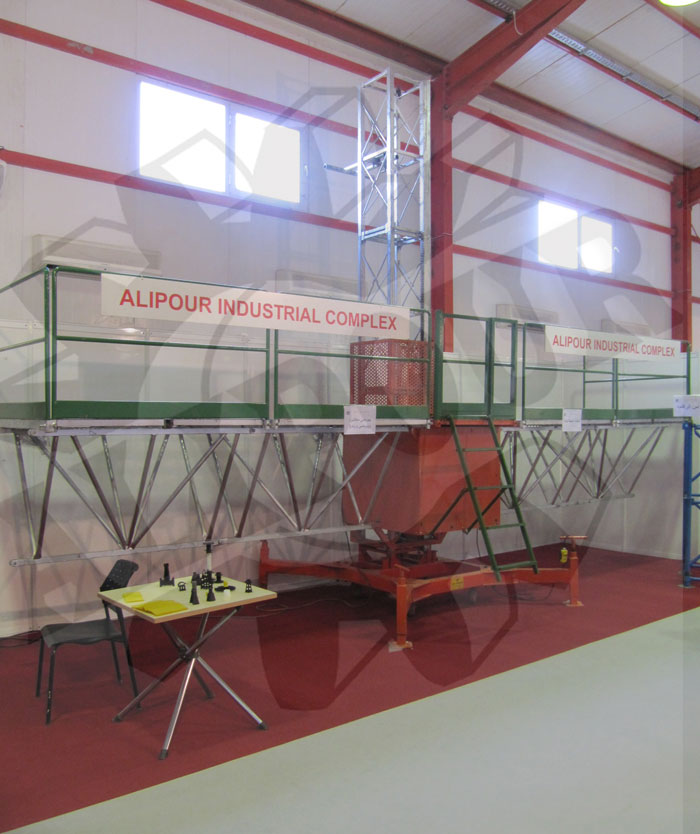 داربست مکانیزه ، جک سقفی ، داربست متحرک ، داربست ، سرجک ، جک ، مجتمع صنعتی علیپور