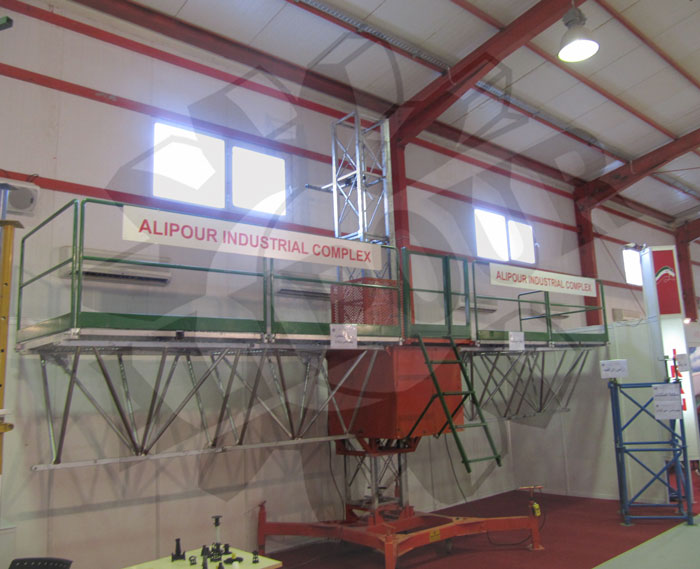 داربست مکانیزه ، جک سقفی ، داربست متحرک ، داربست ، سرجک ، جک ، مجتمع صنعتی علیپور