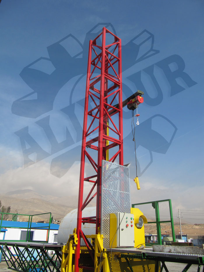 داربست مکانیزه ، جک سقفی ، داربست متحرک ، داربست ، سرجک ، جک ، مجتمع صنعتی علیپور