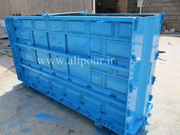 دیوار پیش ساخته بتنی ، اچ پانل ، قالب خاص ، قالب دیوار خاص ، مجتمع صنعتی علیپور