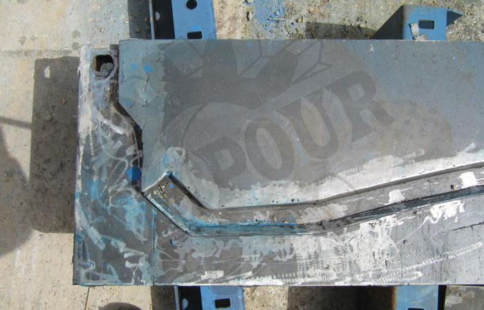 دیوار پیش ساخته بتنی ، اچ پانل ، قالب خاص ، قالب دیوار خاص ، مجتمع صنعتی علیپور