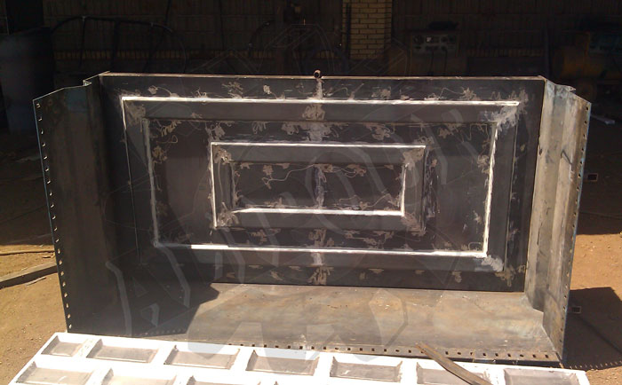 دیوار پیش ساخته بتنی ، اچ پانل ، قالب خاص ، قالب دیوار خاص ، مجتمع صنعتی علیپور