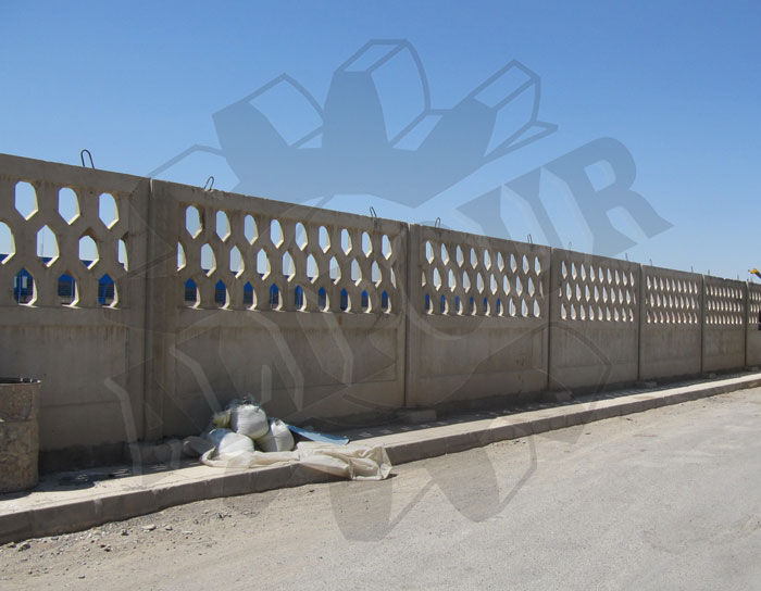 دیوار پیش ساخته بتنی ، اچ پانل ، قالب خاص ، قالب دیوار خاص ، مجتمع صنعتی علیپور