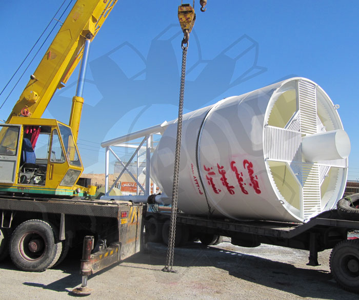  مخزن کلاریفایر ، clarifir tank ، مجتمع صنعتی علیپور