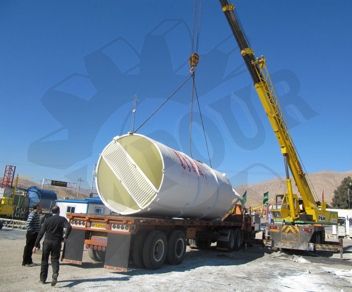  مخزن کلاریفایر ، clarifir tank ، مجتمع صنعتی علیپور