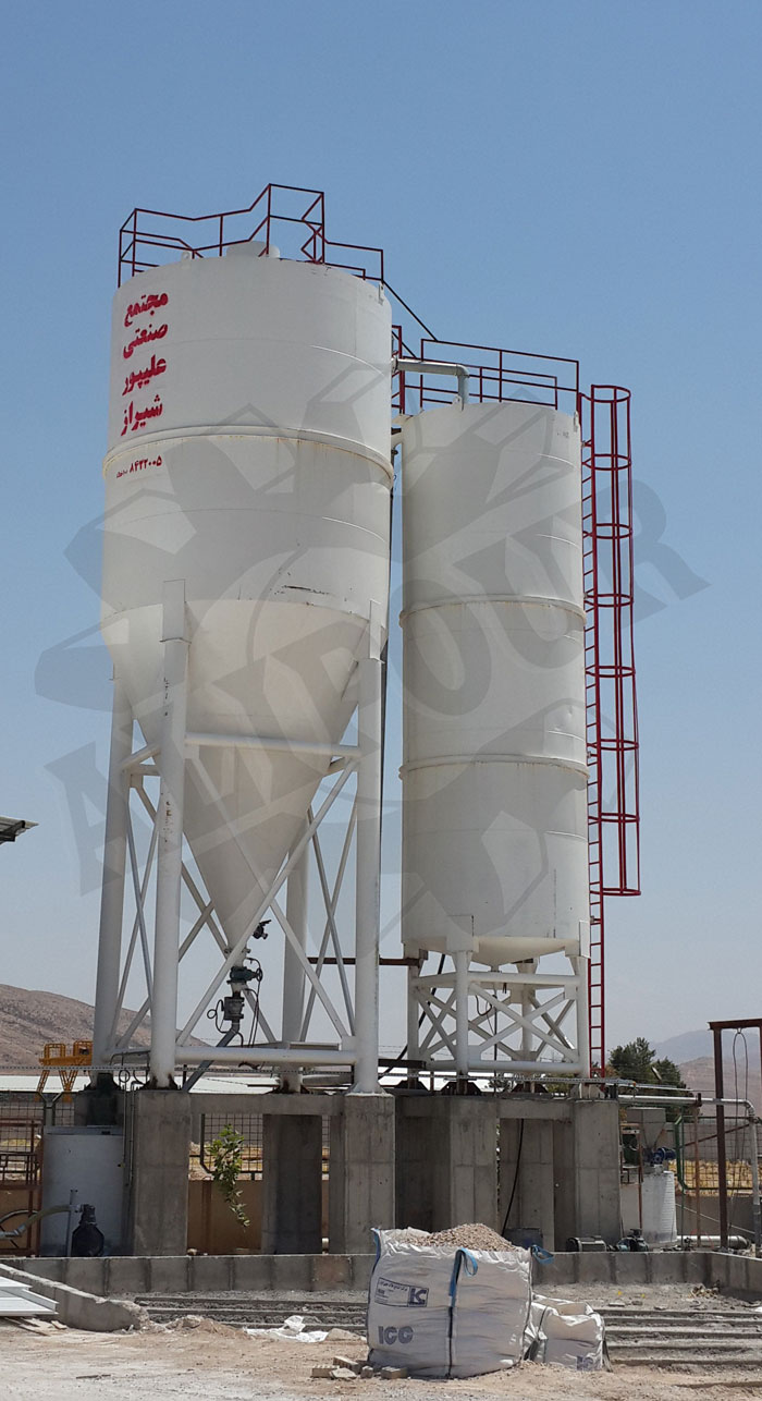  مخزن کلاریفایر ، clarifir tank ، مجتمع صنعتی علیپور