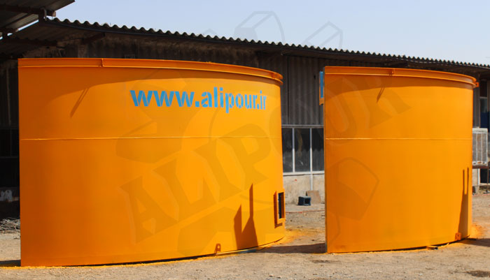 مخزن کلاریفایر ، clarifir tank ، مجتمع صنعتی علیپور