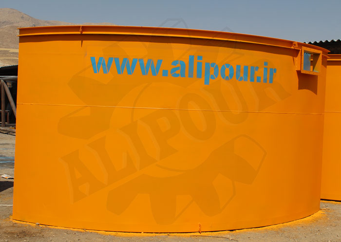  مخزن کلاریفایر ، clarifir tank ، مجتمع صنعتی علیپور